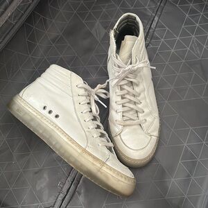 P448 high top sneakers